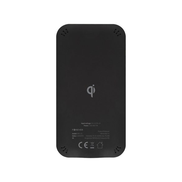 Forever WDC-115 vezeték nélküli töltő 15W - fekete