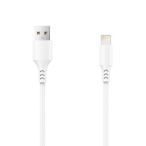 Setty USB-A - Lightning kábel 2A 3m - fehér