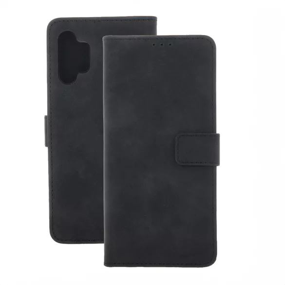 Smart Velvet könyvtok Samsung Galaxy A32 4G - fekete
