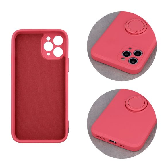 Finger Grip tok iPhone 11 - piros