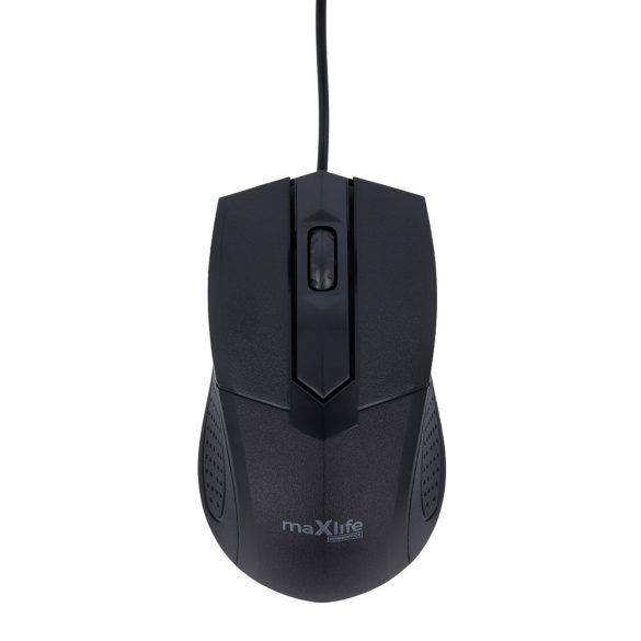 Maxlife Home Office MXHM-01 optikai egér 1000 DPI 1,2m - fekete