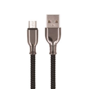 Setty USB-A - microUSB kábel 1 m 3A - fekete