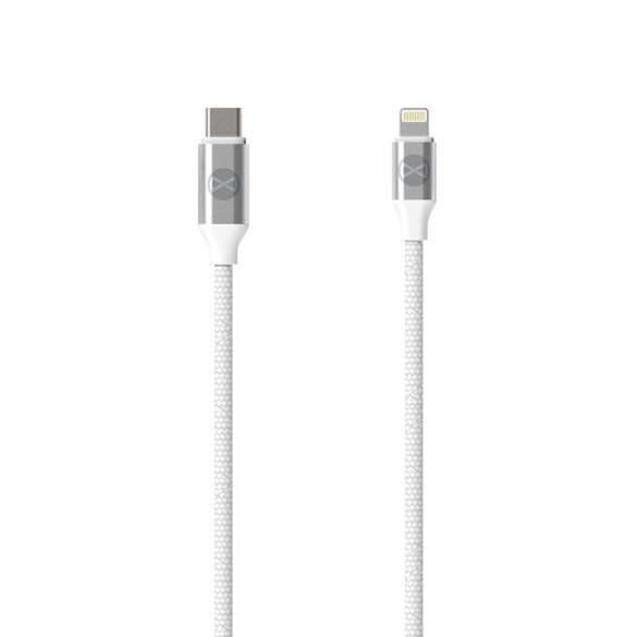 Forever WHP12321 MFI Type-C - Lightning kábel 20W 1.2m - fehér