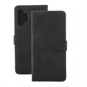 Smart Velvet könyvtok iPhone XR - fekete