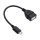 Akyga AK-AD-09 microUSB (apa) - USB-A (anya) adapter Akyga AK-AD-09 microUSB (apa) - USB-A (anya) adapter