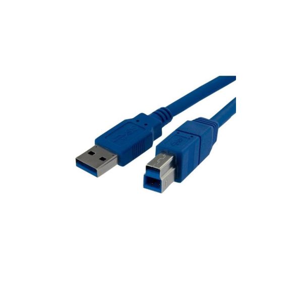 Akyga AK-USB-09 USB-A - USB-B nyomtatókábel 1,8m - kék