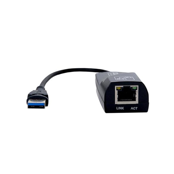 Akyga AK-AD-31 adapter kábellel hálózati kártya USB A (m) / RJ45 (f) 10/100/1000 ver. 3,0 15 cm