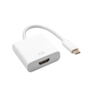 Akyga AK-AD-53 USB Type C (apa) / HDMI (anya) adapter kábellel 15cm