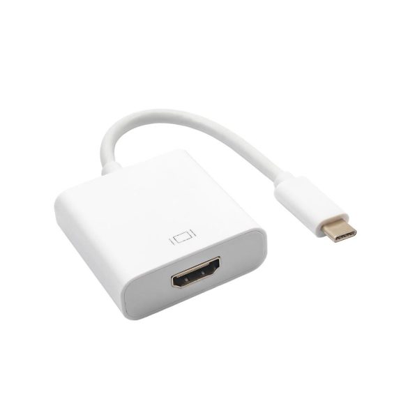 Akyga AK-AD-53 USB Type C (apa) / HDMI (anya) adapter kábellel 15cm