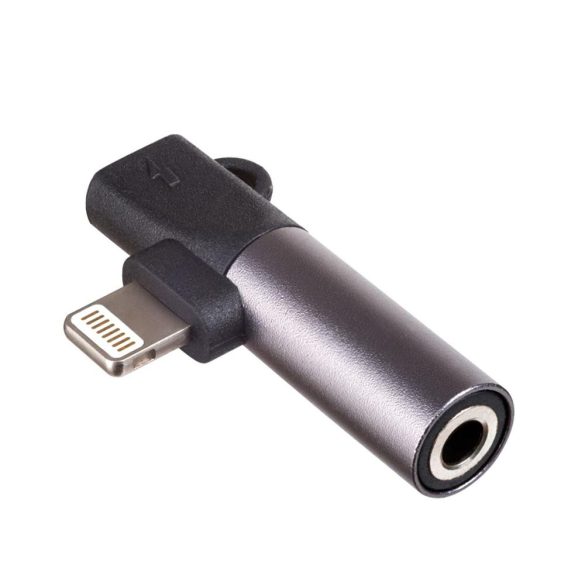 Akyga AK-AD-63 Lightning (apa) / Lightning (anya) / Jack 3,5 mm (anya) adapter