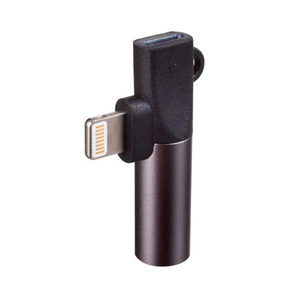 Akyga AK-AD-63 Lightning (apa) / Lightning (anya) / Jack 3,5 mm (anya) adapter