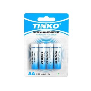 Tinko alkáli elem AA/LR6 - 4db