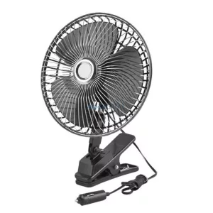 Autós ventilátor 12V, 6” szabályozható