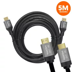 HDMI-HDMI kábel (v2.1 | 8K | 5 m) - fekete
