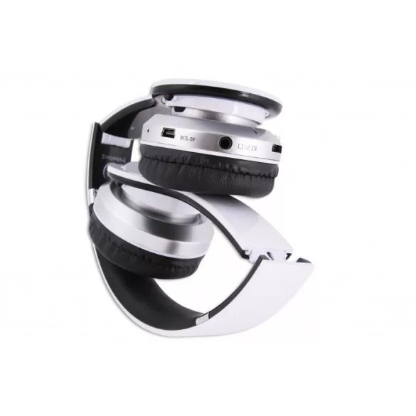 Rebeltec Crystal Bluetooth fejhallgató - fehér