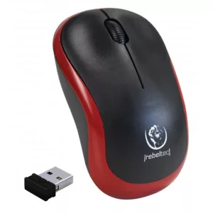 Rebeltec METEOR optikai BT egér - piros