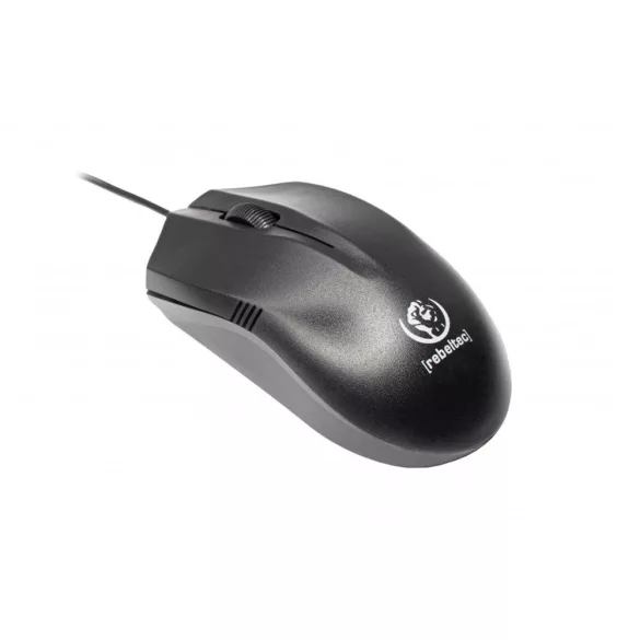 Rebeltec Wolf optikai egér USB 1,8m