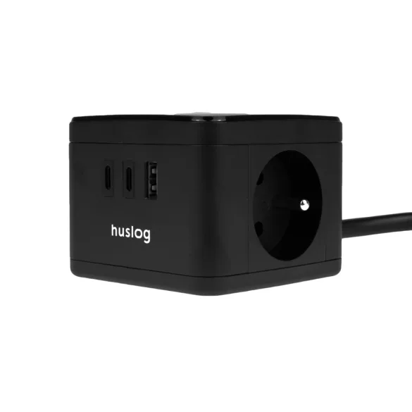 Huslog Cube hosszabbító kábel LED-del