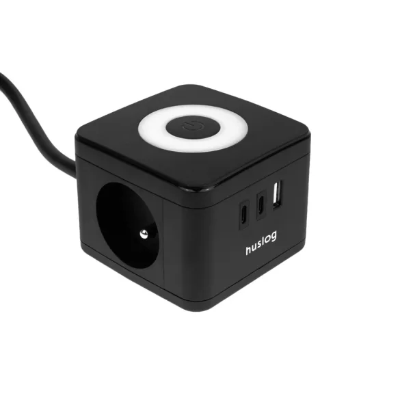 Huslog Cube hosszabbító kábel LED-del