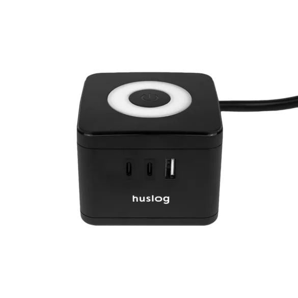 Huslog Cube hosszabbító kábel LED-del