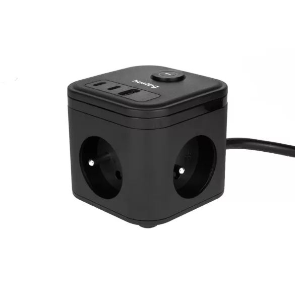 Huslog Cube hosszabbító kábel, PD 20 W