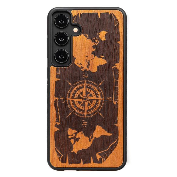 Bewood Compass Merbau tok Samsung Galaxy S24 Plus - barna