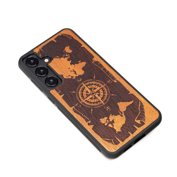 Bewood Compass Merbau tok Samsung Galaxy S24 Plus - barna
