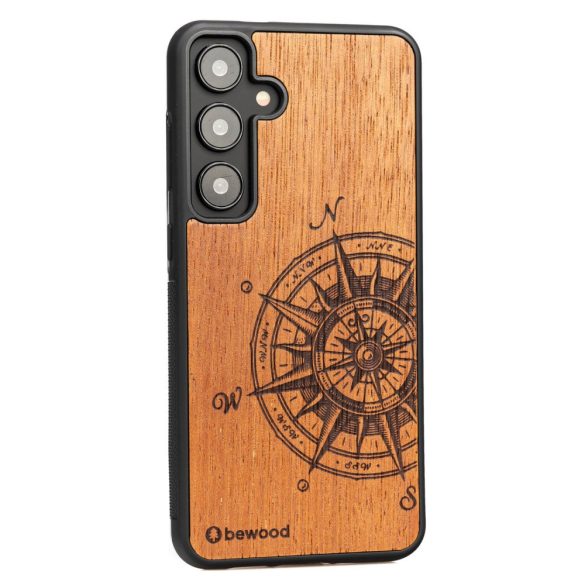 Bewood Traveler Merbau tok Samsung Galaxy S24 Plus - barna