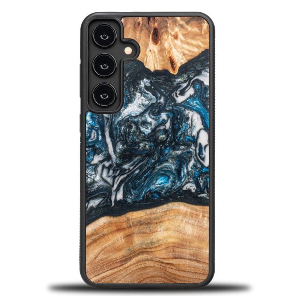 Bewood Planets Earth tok Samsung Galaxy S24 Plus - barna-kék