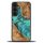 Bewood Turquoise tok Samsung Galaxy S24 Plus - barna-kék Bewood Turquoise tok Samsung Galaxy S24 Plus - barna-kék