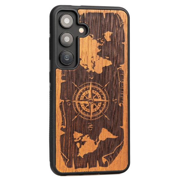 Bewood Compass Merbau tok Samsung Galaxy A55 5G - barna
