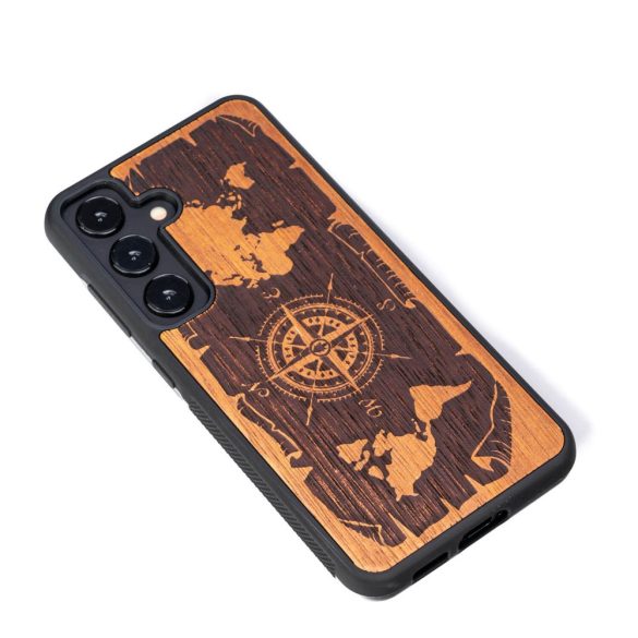 Bewood Compass Merbau tok Samsung Galaxy A55 5G - barna