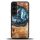 Bewood Planets Earth tok Samsung Galaxy A55 5G - barna-kék
