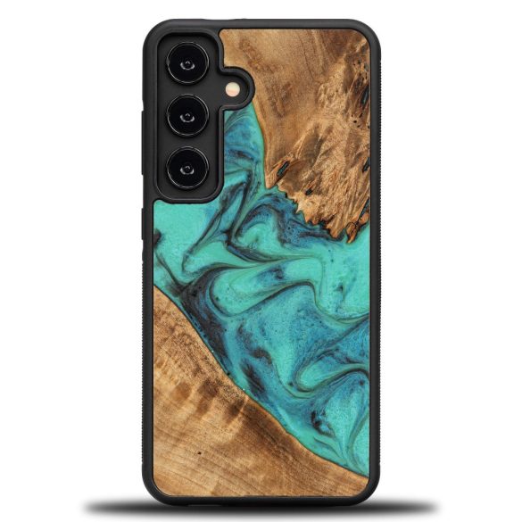Bewood Turquoise tok Samsung Galaxy A55 5G - barna-kék