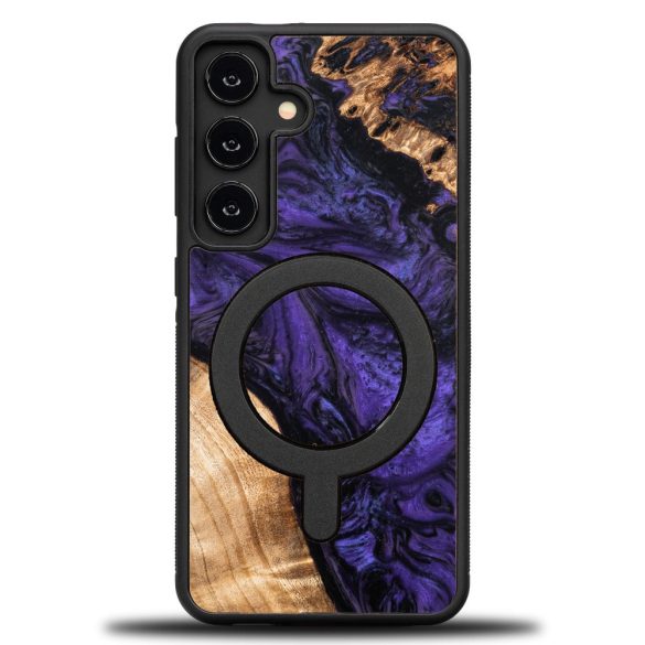 Bewood Violet MagSafe-kompatibilis tok Samsung Galaxy S24 - barna-lila