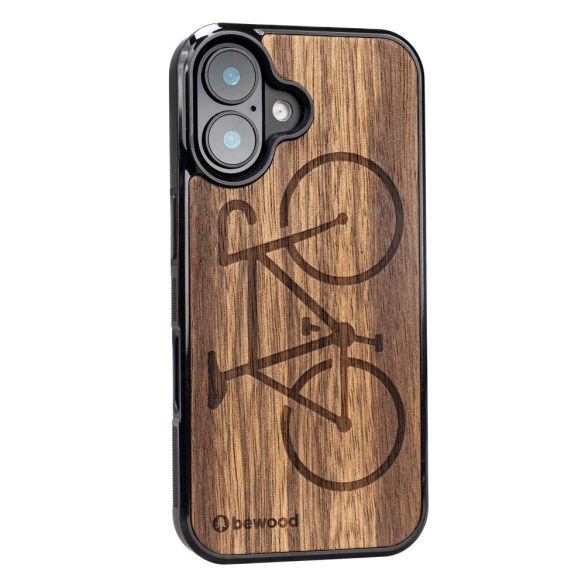 Bewood Bicycle Limba tok iPhone 16 - barna