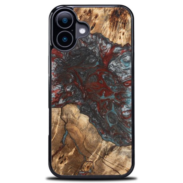 Bewood Planets Pluto tok iPhone 16 - barna-szürke