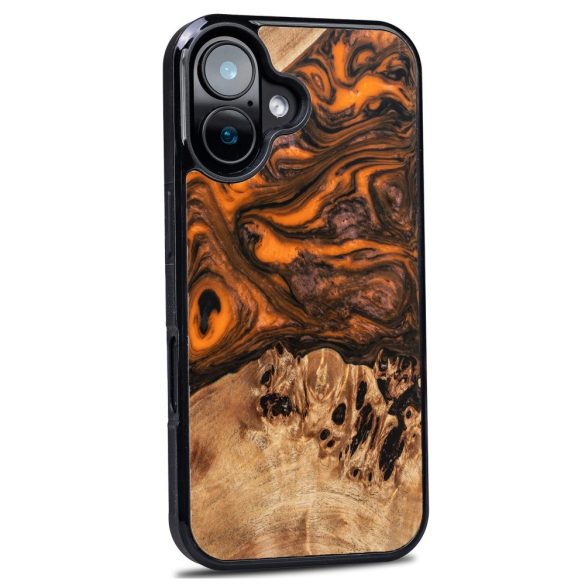 Bewood Orange tok iPhone 16 - barna-narancssárga