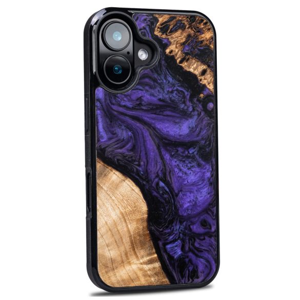 Bewood Violet tok iPhone 16 - barna-lila