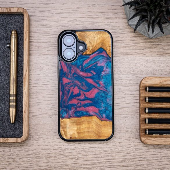 Bewood Neons Vegas tok iPhone 16 - barna-kék