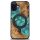 Bewood Turquoise MagSafe-kompatibilis tok iPhone 16 - barna-kék Bewood Turquoise MagSafe-kompatibilis tok iPhone 16 - barna-kék
