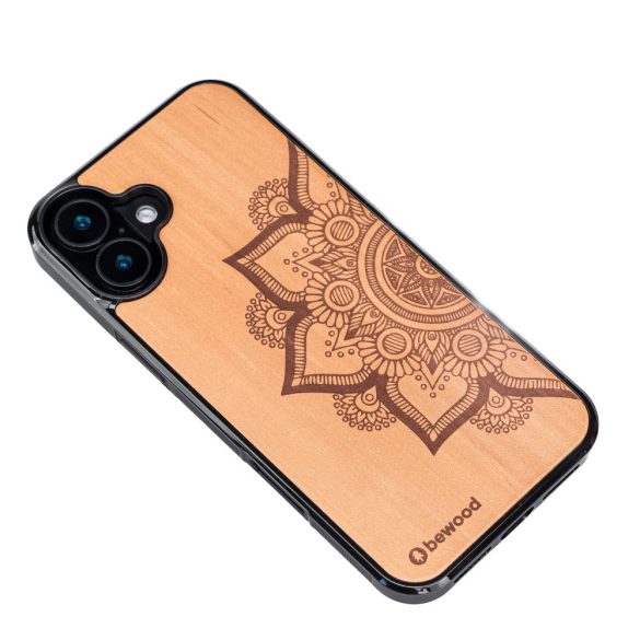 Bewood Mandala Apple Tree tok iPhone 16 Plus - barna