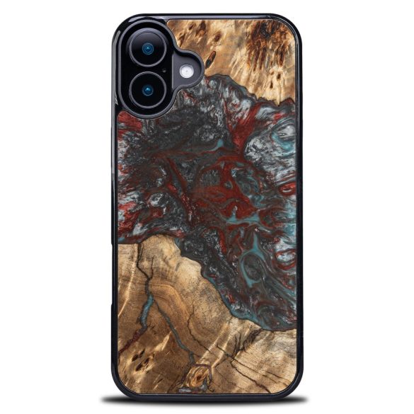 Bewood Planets Pluto tok iPhone 16 Plus - barna-szürke