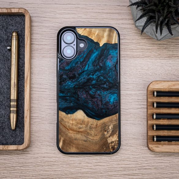 Bewood Neptune tok iPhone 16 Plus - barna-kék