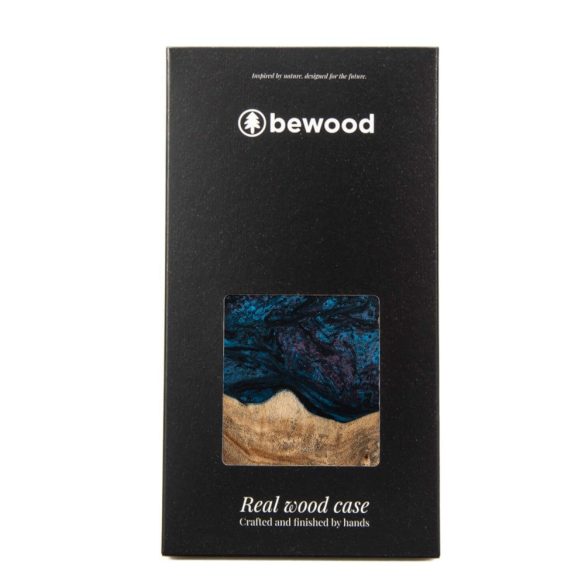 Bewood Neptune tok iPhone 16 Plus - barna-kék