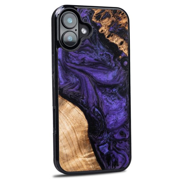 Bewood Violet tok iPhone 16 Plus - barna-lila