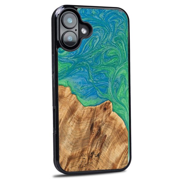 Bewood Neons Tokyo tok iPhone 16 Plus - barna-kék