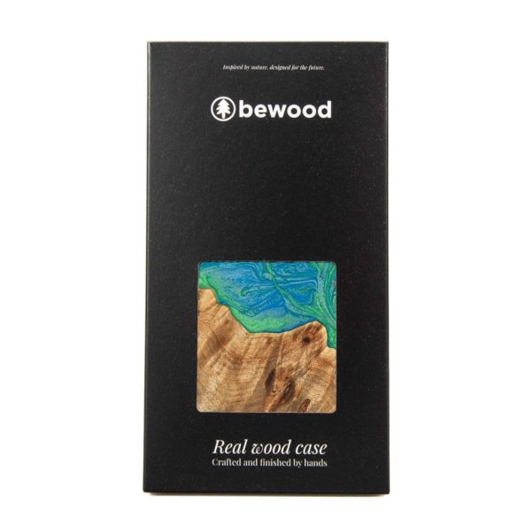 Bewood Neons Tokyo tok iPhone 16 Plus - barna-kék