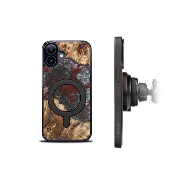 Bewood Planets Pluto MagSafe-kompatibilis tok iPhone 16 Plus - barna-szürke