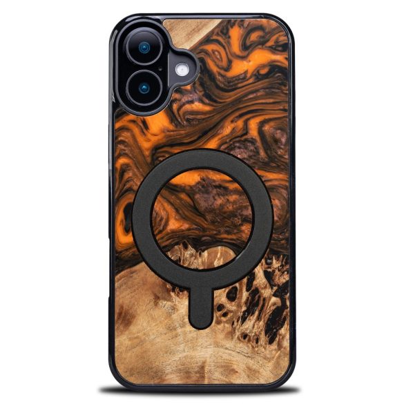 Bewood Orange MagSafe-kompatibilis tok iPhone 16 Plus - barna-narancssárga